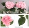 Lifelike Rose Artificial Flowers: 18-Piece Set for Elegant Decor